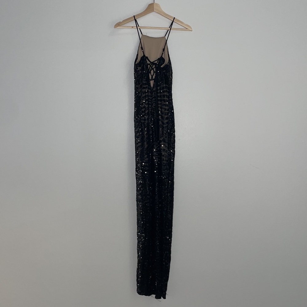 Long black sequin dress 🖤✨ - Picture 3 of 5